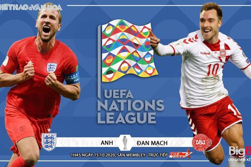 Soi kèo nhà cái Anh vs Đan Mạch. Trực tiếp bóng đá UEFA Nations League
