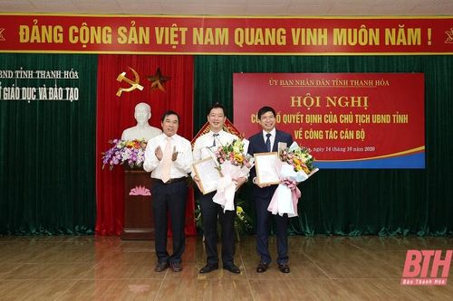 Thanh Hóa, TPHCM: Điều động, bổ nhiệm nhiều nhân sự lãnh đạo