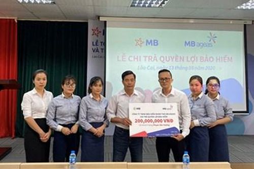 9 tháng đầu năm, MB Ageas Life chi trả quyền lợi bảo hiểm hơn 53,6 tỷ đồng