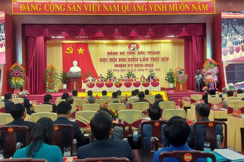Khai mạc Đại hội Đảng bộ tỉnh Sóc Trăng lần thứ XIV