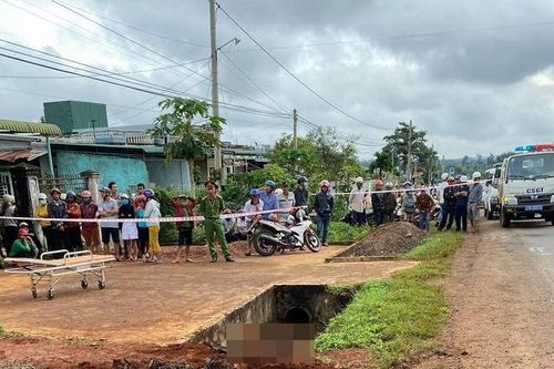 Lao xe máy xuống cống thoát nước, nam thanh niên tử vong tại chỗ