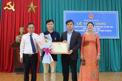 Á quân Đường lên đỉnh Olympia năm 2020 được vinh danh