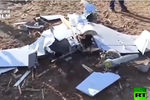 UAV cảm tử rơi gần biên giới Azerbaijan