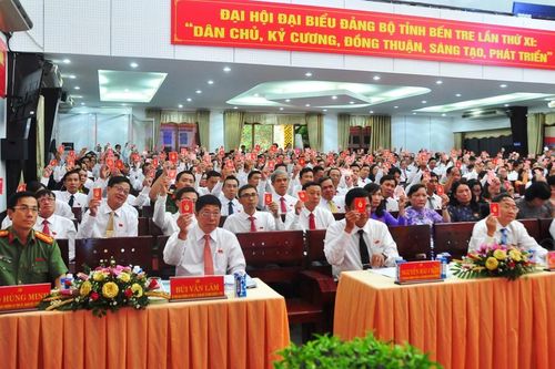 Cơ cấu nhân sự Ban Chấp hành Đảng bộ Bến Tre khóa mới ra sao?