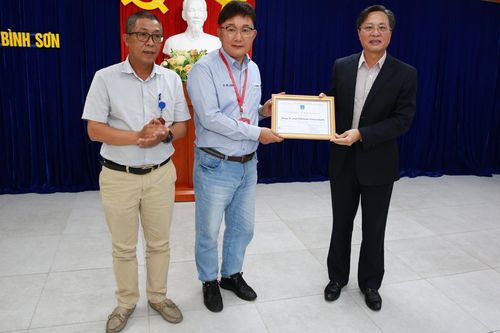 BSR khen thưởng các nhà thầu nước ngoài tại BDTT lần 4