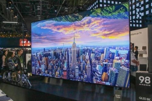 Samsung dẫn đầu công nghệ TV 8K với màn hình lớn nhất thế giới