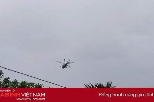 Điều động trực thăng cứu hộ người mất tích ở Rào Trăng 3