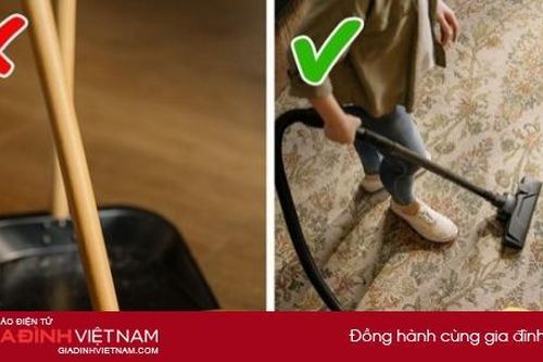 10 sai lầm khi dọn dẹp nhà cửa gây hại cho sức khỏe