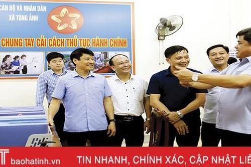Sắp xếp, tinh gọn bộ máy ở Đức Thọ mỗi năm tiết kiệm gần 50 tỷ đồng