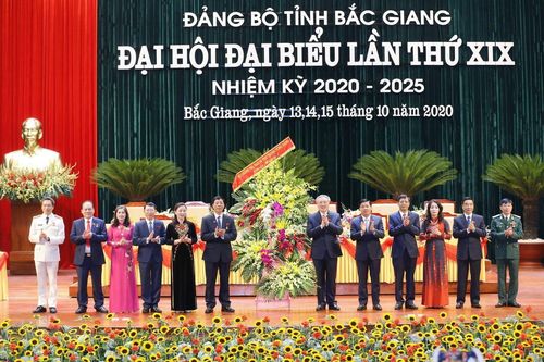 Khai mạc Đại hội đại biểu Đảng bộ tỉnh Bắc Giang lần thứ XIX