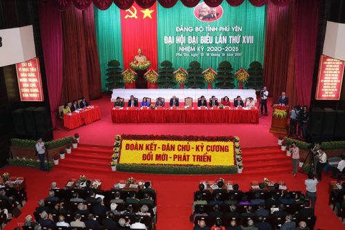 Hình ảnh Đại hội đại biểu Đảng bộ tỉnh Phú Yên lần thứ XVII