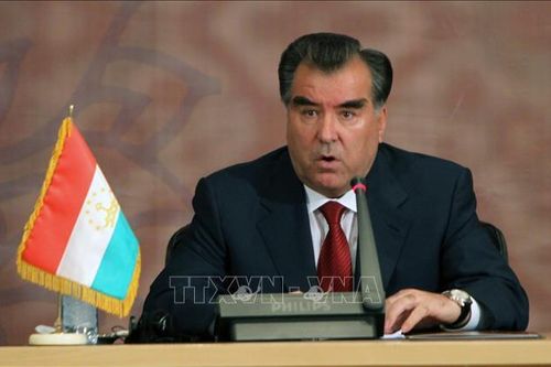 Điện mừng Tổng thống Cộng hòa Tajikistan