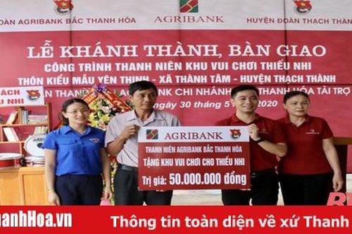 Tuổi trẻ Agribank Bắc Thanh Hóa xung kích trong hoạt động tình nguyện vì cộng đồng