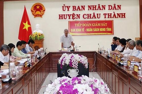 Ban Kinh tế - Ngân sách HĐND tỉnh An Giang: Giám sát công tác quản lý, sử dụng đất công trên địa bàn huyện Châu Thành