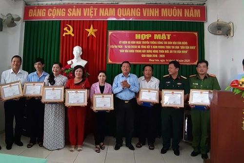 Thoại Sơn: Phát huy và đẩy mạnh phong trào thi đua 'Dân vận khéo' và 'Dân vận khéo trong xây dựng nông thôn mới'