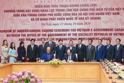 Việt Nam - Hoa Kỳ hợp tác tăng cường năng lực Chính phủ điện tử