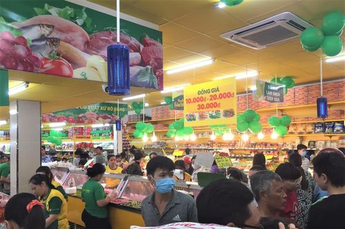 Bách hóa Xanh Bình Chánh ngày khai trương: Nhìn cứ tưởng 'lễ hội mua sắm'