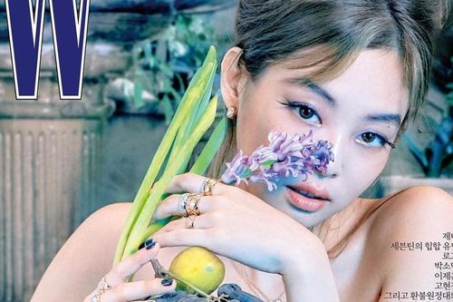 Jennie BLACKPINK gây ấn tượng với lông mày hình cánh cung sang chảnh trên tạp chí W Hàn
