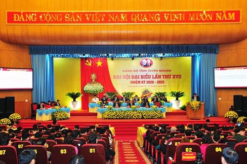 Đại hội Đảng bộ tỉnh Tuyên Quang thành công tốt đẹp
