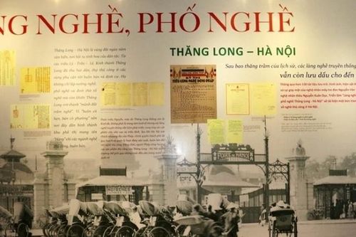 Những mảnh ghép về phố nghề Thăng Long
