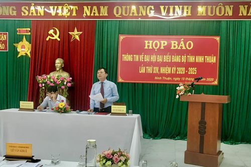 Đại hội Đảng bộ tỉnh Ninh Thuận diễn ra từ ngày 26 – 28/10