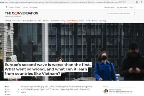 The Conversation: Châu Âu có thể học hỏi gì từ thành công chống Covid-19 của Việt Nam?