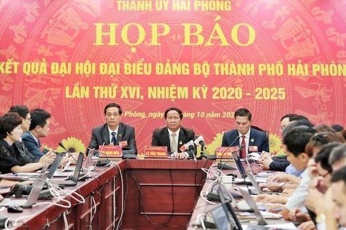 Thông tin kết quả Đại hội Đảng bộ thành phố Hải Phòng lần thứ XVI
