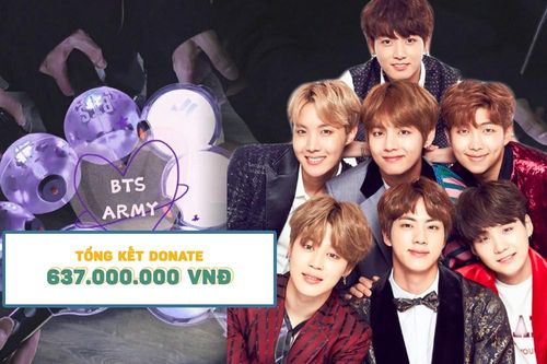Cộng đồng fan Việt của BTS quyên góp hơn 630 triệu đồng cứu trợ miền Trung