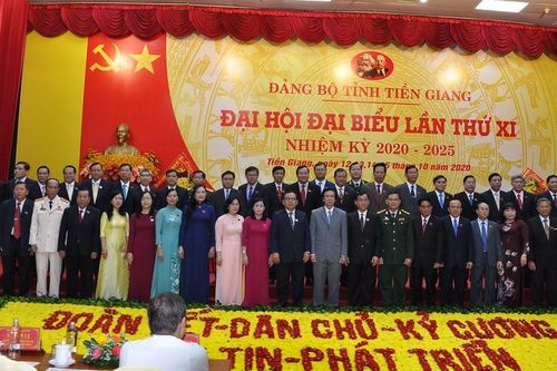 Ban Thường vụ Tỉnh ủy Tiền Giang khóa mới gồm những ai?