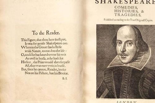 Bản sao tuyển tập kịch của Shakespeare đạt kỷ lục đấu giá gần 10 triệu USD