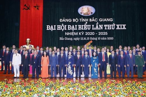 Đại hội đại biểu Đảng bộ tỉnh Bắc Giang thành công tốt đẹp