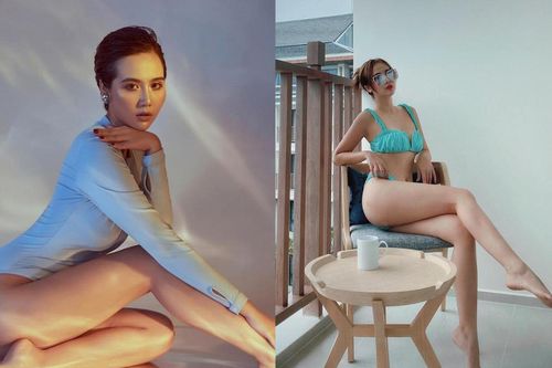 'Gái một con' Huyền Lizzie gây 'sốt' với loạt ảnh diện bikini khoe dáng 'cực nuột' cùng 3 vòng nóng bỏng