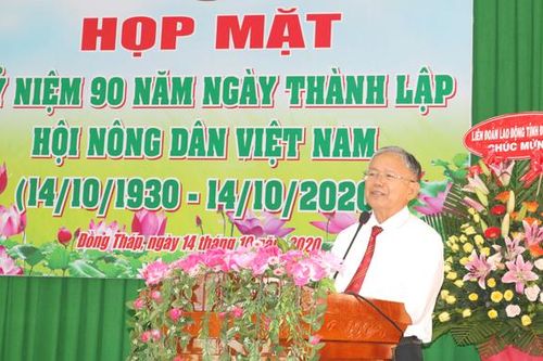 Họp mặt kỷ niệm 90 năm Ngày thành lập Hội Nông dân Việt Nam