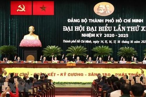 Khai mạc trọng thể Đại hội Đại biểu Đảng bộ TPHCM lần thứ XI