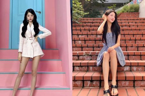 Chân dài như Jang Won Young cũng khổ: Đi tìm ứng dụng giúp thu ngắn chân khi chụp ảnh