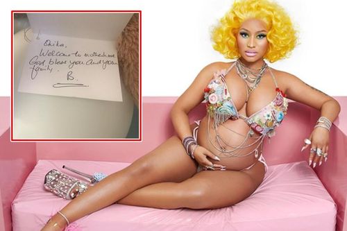 Nicki Minaj hạnh phúc thông báo hạ sinh con trai đầu lòng