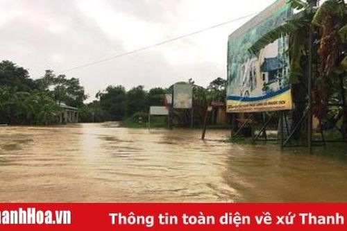 Cảnh báo lũ quét, sạt lở đất và ngập úng cục bộ trên địa bàn tỉnh Thanh Hóa