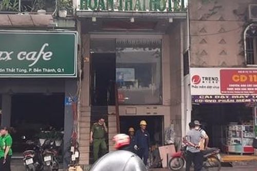 Công nhân hàn xì bất cẩn gây cháy tầng 5 khách sạn