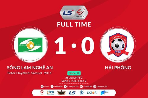 Thắng kịch tính Hải Phòng, Sông Lam Nghệ An trụ hạng