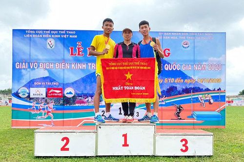 Hà Nội xếp thứ nhất toàn đoàn tại Giải Điền kinh trẻ quốc gia 2020