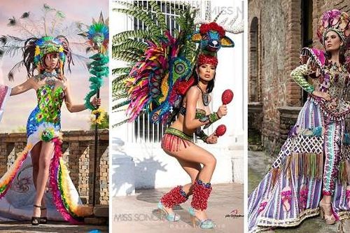 Choáng ngợp trước trang phục truyền thống lộng lẫy của các thí sinh Hoa hậu Mexico 2020