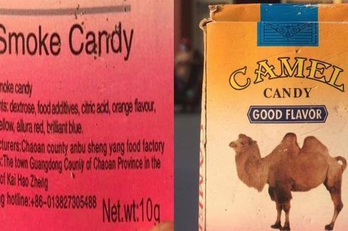 Công an cảnh báo về kẹo thuốc lá bán ở các cổng trường