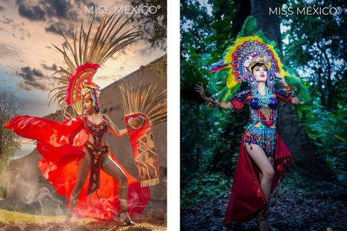 Chiêm ngưỡng phần thi trang phục truyền thống độc nhất vô nhị của Hoa hậu Mexico 2020