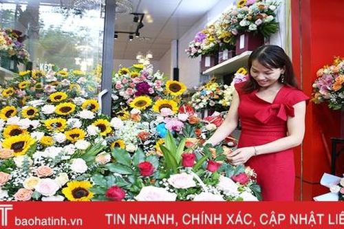 Rực rỡ sắc hoa hướng tới chị em Hà Tĩnh dịp 20/10