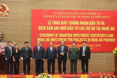 Thêm 400 triệu USD vốn ngoại đổ vào Nghệ An
