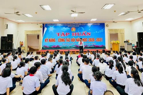 122 đội viên tham gia tập huấn kỹ năng công tác Đội