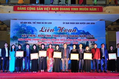Liên hoan hát Then - đàn tính tỉnh Tuyên Quang năm 2020