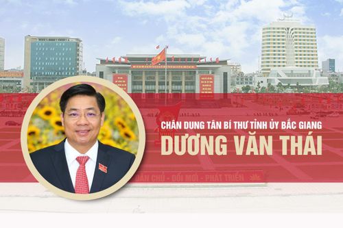 Infographic: Sự nghiệp tân Bí thư Tỉnh ủy Bắc Giang Dương Văn Thái