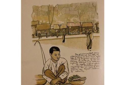 Ký họa Hà Nội