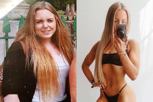 Cô gái giảm 19 kg vì bị trêu giống cá voi